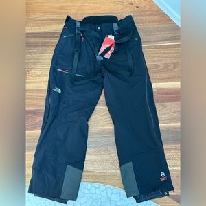 The North Face POTOSI PANT Ski Snowboard Zip Waterproof Hyvent NWT Black Mens XL